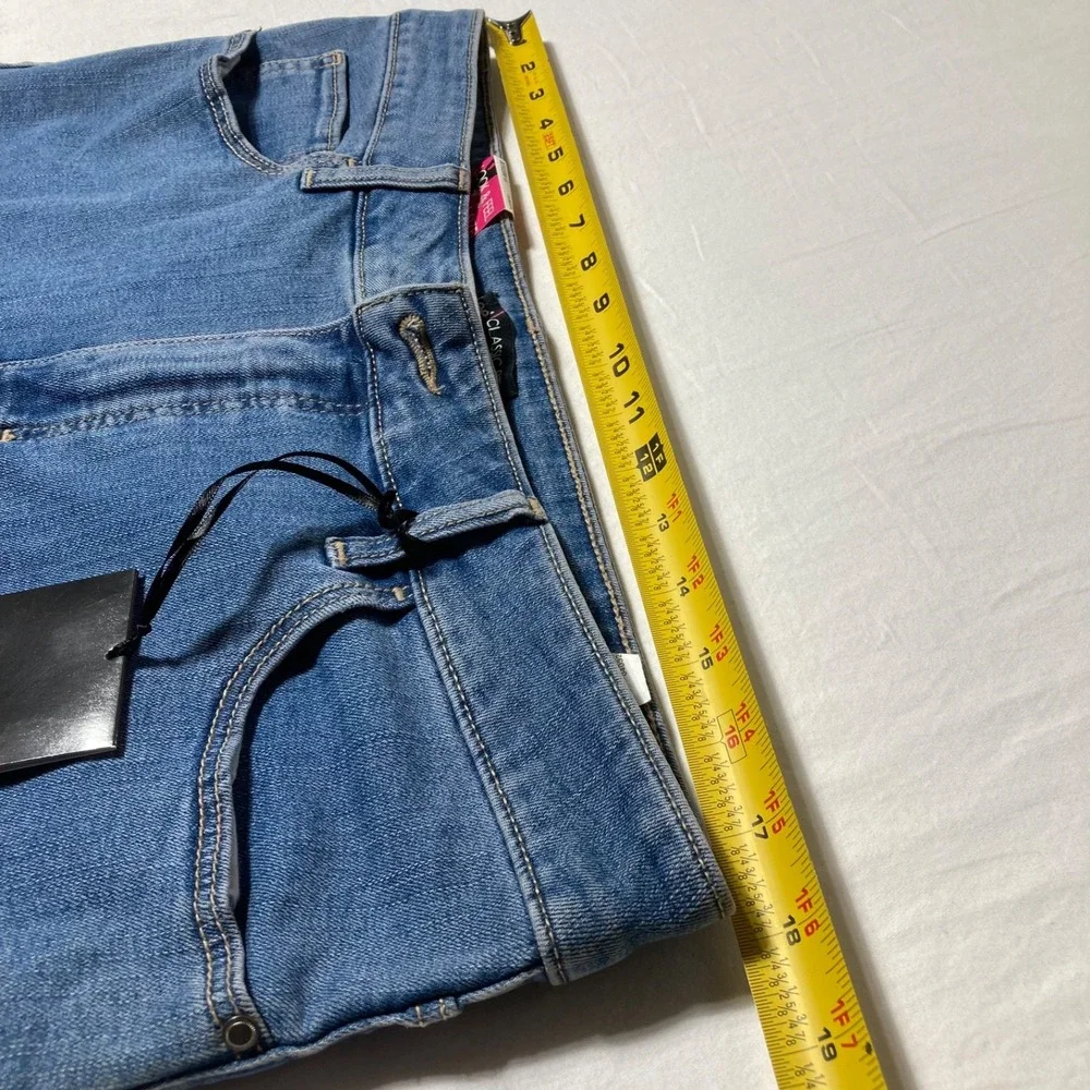 New Lee Women's Jeans Just Below The Waist Stretch Straight‎ Leg Size 16M